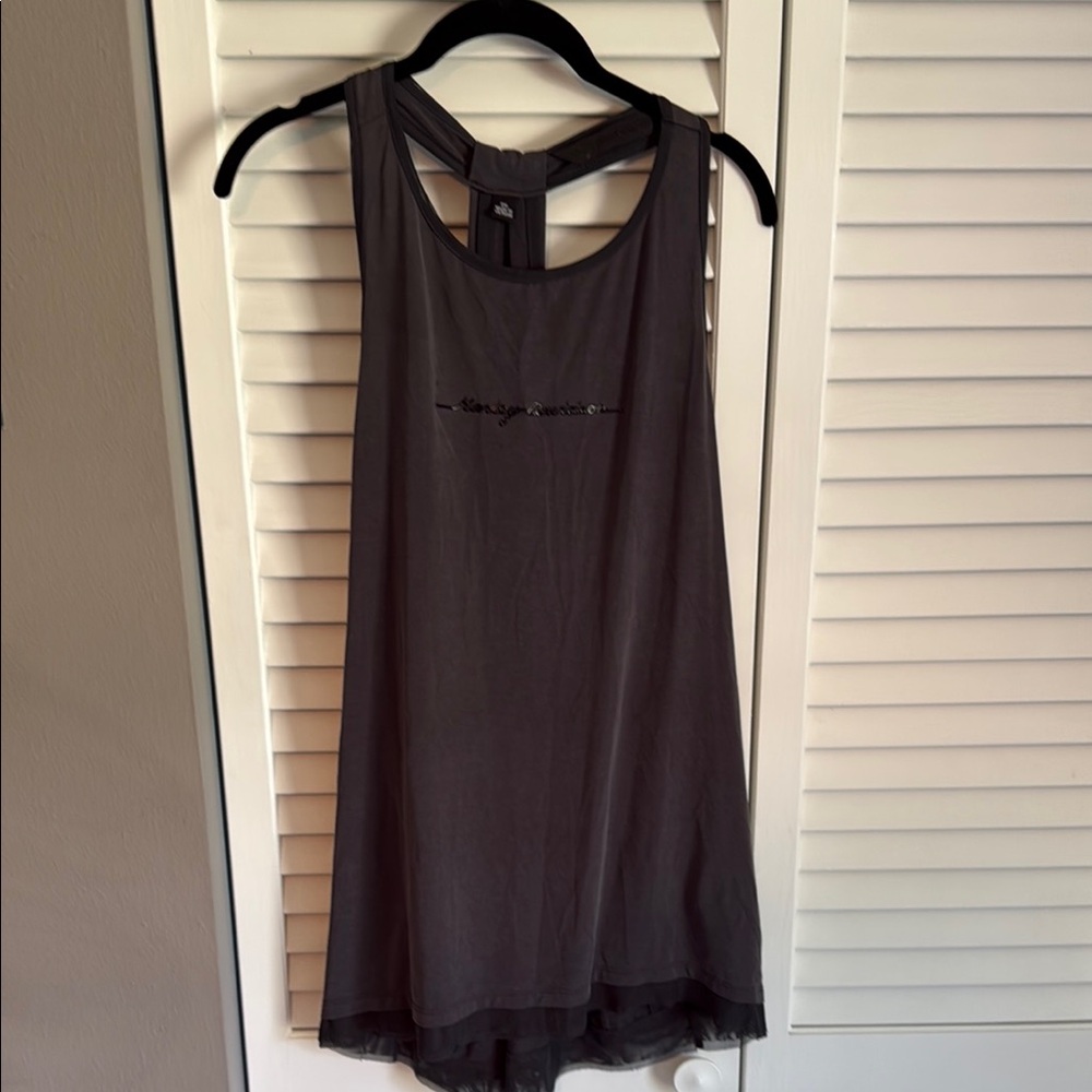 Harley-Davidson Gray Sleeveless Blouse